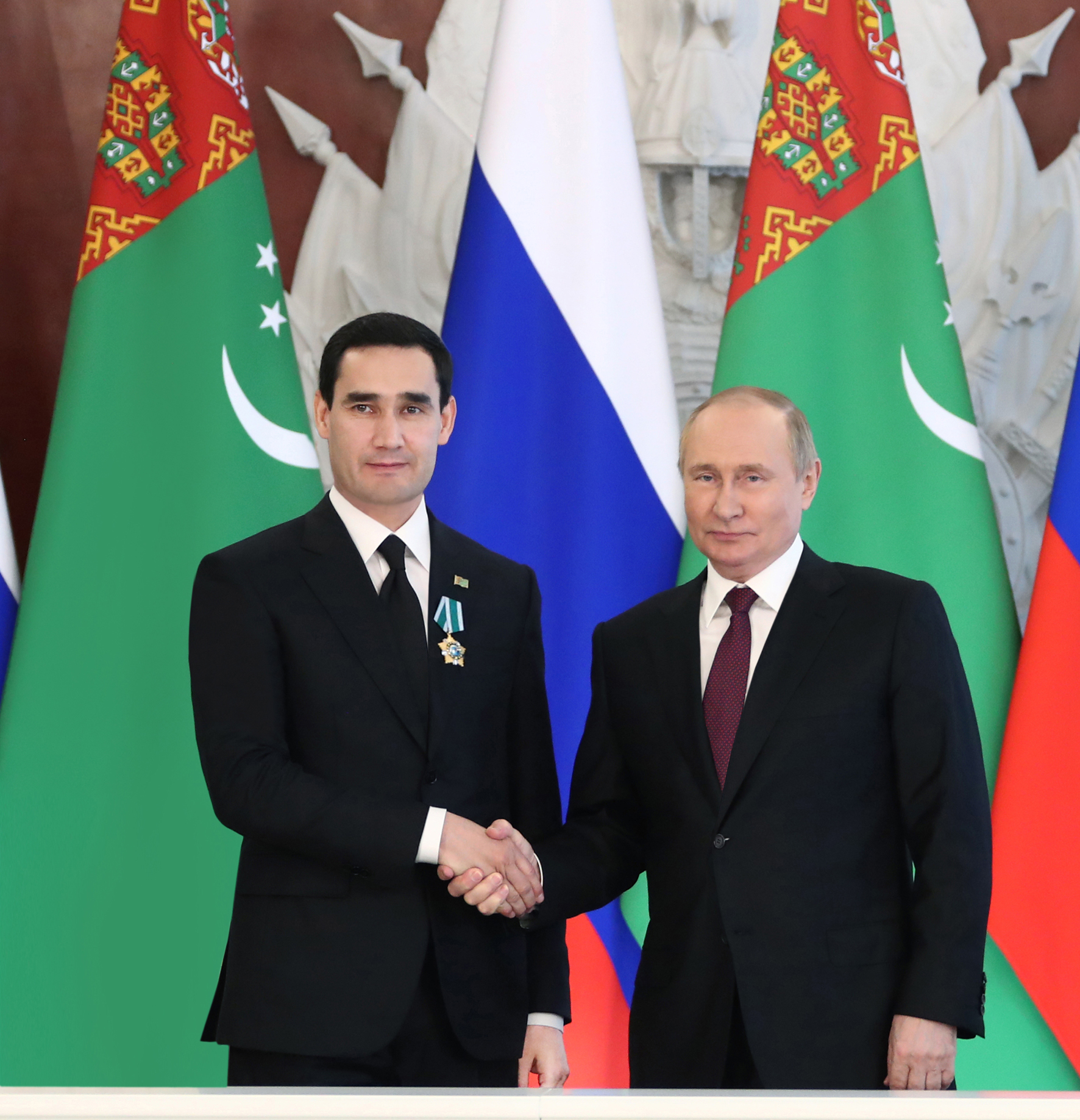 Turkmenistan and the Russian Federation confirmed their adherence to relations of deep strategic partnership